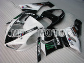 Kawasaki NINJA ZX6R 2005-2006 Injection ABS Fairing - Monster - Black White - MFS3811